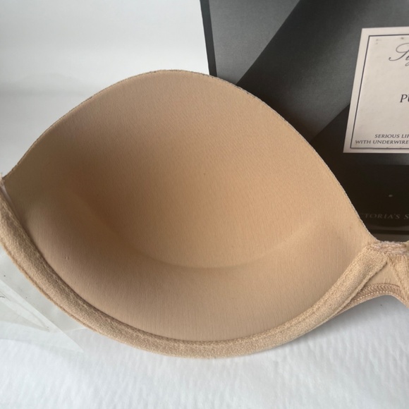Victoria's Secret Push Up Adhesive Backless Bra Size B Solid Nude - Picture 5 of 9